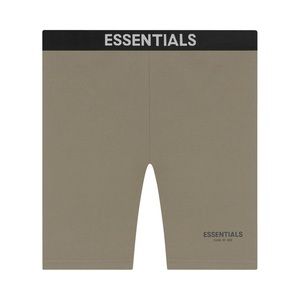 FEAR OF GOD Essentials Taupe Biker Shorts